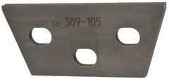 Kennametal - 3/16" Insert Width, Cutoff & Grooving Support Blade for Indexables - 1-1/2" Max Depth of Cut, 3/16" Blade Width - Exact Tool & Supply