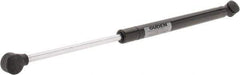 Value Collection - 0.32" Rod Diam, 0.75" Tube Diam, 45 Lb Capacity, Gas Spring - 15.25" Extended Length, 5" Stroke Length, Plastic Ball Socket, Black Nitride Piston - Exact Tool & Supply