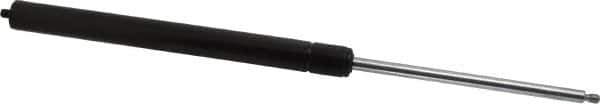 Value Collection - 0.32" Rod Diam, 0.75" Tube Diam, 45 Lb Capacity, Gas Spring - 15.25" Extended Length, 5" Stroke Length, Threaded End, Black Nitride Piston - Exact Tool & Supply