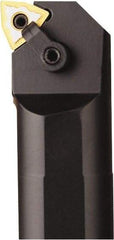 Seco - 2.56" Min Bore Diam, 16" OAL, 2" Shank Diam, A-MVUN Indexable Boring Bar - WNMG 432 Insert, Pin & Clamp Holding Method - Exact Tool & Supply