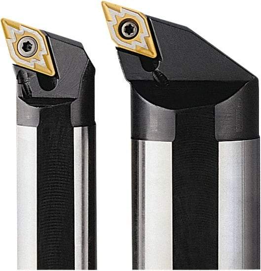 Seco - 32mm Min Bore Diam, 200mm OAL, 25mm Shank Diam, A-PDQN Indexable Boring Bar - 35mm Max Bore Depth, Pin Holding Method - Exact Tool & Supply