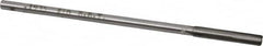 Made in USA - #10 Carbide-Tipped 4 Flute Chucking Reamer - Exact Tool & Supply