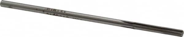 Made in USA - #12 Carbide-Tipped 4 Flute Chucking Reamer - Exact Tool & Supply