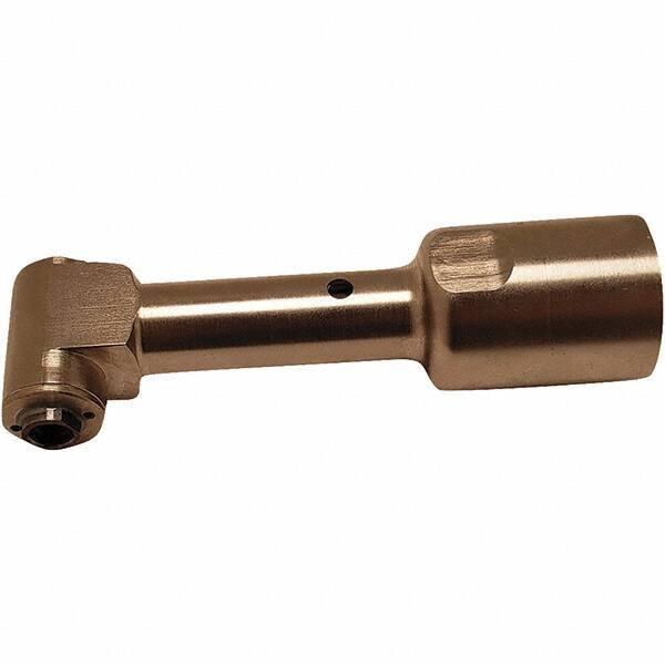 Dynabrade - Right Angle Air Drill Angle Head Assembly - For Use with 53455, 950 RPM Compatibility, 0.4 hp Compatibility - Exact Tool & Supply