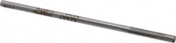 Made in USA - 0.1575" Carbide-Tipped 4 Flute Chucking Reamer - Exact Tool & Supply