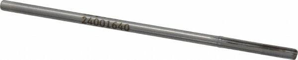Made in USA - 0.164" Carbide-Tipped 4 Flute Chucking Reamer - Exact Tool & Supply