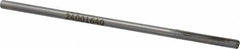 Made in USA - 0.164" Carbide-Tipped 4 Flute Chucking Reamer - Exact Tool & Supply
