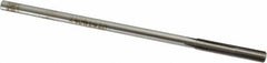Made in USA - 0.192" Carbide-Tipped 4 Flute Chucking Reamer - Exact Tool & Supply