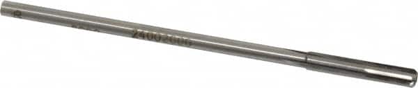 Made in USA - 0.2" Carbide-Tipped 6 Flute Chucking Reamer - Exact Tool & Supply