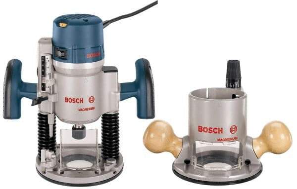 Bosch - Router Kits Router Type: Fixed/Plunge Combination Speed (RPM): 8000-25000 - Exact Tool & Supply
