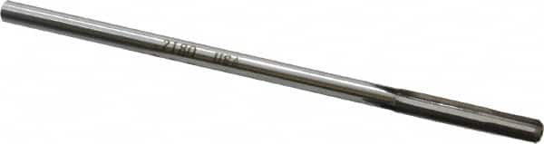 Made in USA - 0.218" Carbide-Tipped 4 Flute Chucking Reamer - Exact Tool & Supply