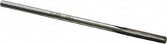 Made in USA - 0.218" Carbide-Tipped 4 Flute Chucking Reamer - Exact Tool & Supply
