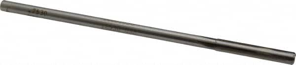 Made in USA - 0.253" Carbide-Tipped 4 Flute Chucking Reamer - Exact Tool & Supply