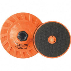 WALTER Surface Technologies - 4" Diam Disc Backing Pad - 11,000 RPM - Exact Tool & Supply