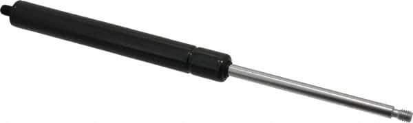 Value Collection - 0.24" Rod Diam, 0.59" Tube Diam, 100 Lb Capacity, Gas Spring - 9.6" Extended Length, 3.15" Stroke Length, Threaded End, Black Nitride Piston - Exact Tool & Supply