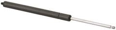 Value Collection - 0.24" Rod Diam, 0.59" Tube Diam, 60 Lb Capacity, Gas Spring - 12" Extended Length, 3.5" Stroke Length, Threaded End, Black Nitride Piston - Exact Tool & Supply