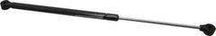 Value Collection - 0.24" Rod Diam, 0.59" Tube Diam, 30 Lb Capacity, Gas Spring - 17.18" Extended Length, 6.18" Stroke Length, Plastic Ball Socket, Black Nitride Piston - Exact Tool & Supply