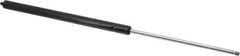 Value Collection - 0.24" Rod Diam, 0.59" Tube Diam, 30 Lb Capacity, Gas Spring - 17.18" Extended Length, 6.18" Stroke Length, Threaded End, Black Nitride Piston - Exact Tool & Supply