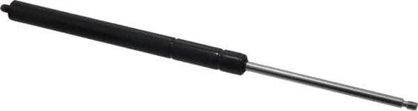 Made in USA - 0.24" Rod Diam, 0.59" Tube Diam, 50 Lb Capacity, Hydraulic Dampers - Compression, 12.5" Extended Length, 4" Stroke Length, Threaded End, Chrome-Plated Piston - Exact Tool & Supply