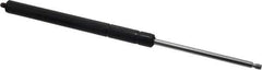 Made in USA - 0.24" Rod Diam, 0.59" Tube Diam, 50 Lb Capacity, Hydraulic Dampers - Compression, 12.5" Extended Length, 4" Stroke Length, Threaded End, Chrome-Plated Piston - Exact Tool & Supply
