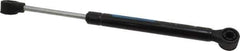 Made in USA - 0.24" Rod Diam, 0.59" Tube Diam, 50 Lb Capacity, Hydraulic Dampers - Extension, 10.2" Extended Length, 3" Stroke Length, Plastic Ball Socket, Chrome-Plated Piston - Exact Tool & Supply