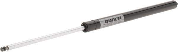 Made in USA - 0.24" Rod Diam, 0.59" Tube Diam, 50 Lb Capacity, Hydraulic Dampers - Extension, 15.02" Extended Length, 5" Stroke Length, Threaded End, Chrome-Plated Piston - Exact Tool & Supply