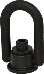 American Drill Bushing - 5,000 Lbs. Load Capacity, 3-1/2 Inch Wide x 5.47 Inch High, Extra Duty Weld Mount Hoist Ring - Exact Tool & Supply