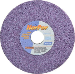 Norton - 7" Diam x 1-1/4" Hole x 1/2" Thick, G Hardness, 46 Grit Surface Grinding Wheel - Ceramic, Type 1, Coarse Grade, 3,600 Max RPM, Vitrified Bond, No Recess - Exact Tool & Supply