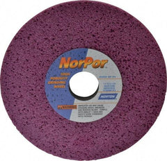 Norton - 7" Diam x 1-1/4" Hole x 1/2" Thick, H Hardness, 46 Grit Surface Grinding Wheel - Aluminum Oxide, Type 1, Coarse Grade, 3,600 Max RPM, Vitrified Bond, No Recess - Exact Tool & Supply