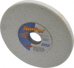 Norton - 7" Diam x 1-1/4" Hole x 1/2" Thick, G Hardness, 46 Grit Surface Grinding Wheel - Aluminum Oxide, Type 1, Coarse Grade, 3,600 Max RPM, Vitrified Bond, No Recess - Exact Tool & Supply