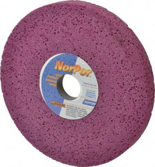Norton - 8" Diam x 1-1/4" Hole x 1" Thick, H Hardness, 46 Grit Surface Grinding Wheel - Aluminum Oxide, Type 5, Coarse Grade, 3,600 Max RPM, Vitrified Bond, One-Side Recess - Exact Tool & Supply