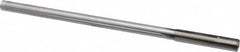 Made in USA - 0.36" Carbide-Tipped 8 Flute Chucking Reamer - Exact Tool & Supply