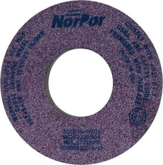Norton - 12" Diam x 5" Hole x 1-1/2" Thick, H Hardness, 46 Grit Surface Grinding Wheel - Ceramic, Type 5, Coarse Grade, 2,710 Max RPM, Vitrified Bond, One-Side Recess - Exact Tool & Supply