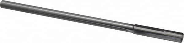 Made in USA - 0.37" Carbide-Tipped 8 Flute Chucking Reamer - Exact Tool & Supply