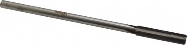 Made in USA - 0.378" Carbide-Tipped 4 Flute Chucking Reamer - Exact Tool & Supply
