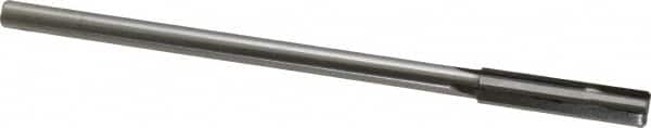 Made in USA - 0.393" Carbide-Tipped 4 Flute Chucking Reamer - Exact Tool & Supply