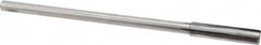 Made in USA - 0.394" Carbide-Tipped 4 Flute Chucking Reamer - Exact Tool & Supply