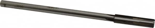 Made in USA - 0.399" Carbide-Tipped 4 Flute Chucking Reamer - Exact Tool & Supply
