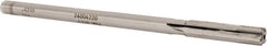 Made in USA - 0.422" Carbide-Tipped 4 Flute Chucking Reamer - Exact Tool & Supply