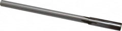 Made in USA - 0.443" Carbide-Tipped 4 Flute Chucking Reamer - Exact Tool & Supply