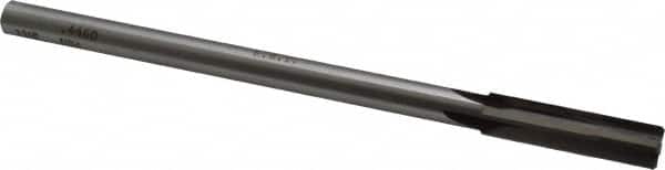 Made in USA - 0.446" Carbide-Tipped 4 Flute Chucking Reamer - Exact Tool & Supply