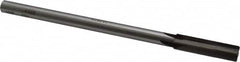 Made in USA - 0.446" Carbide-Tipped 4 Flute Chucking Reamer - Exact Tool & Supply