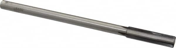 Made in USA - 0.448" Carbide-Tipped 4 Flute Chucking Reamer - Exact Tool & Supply