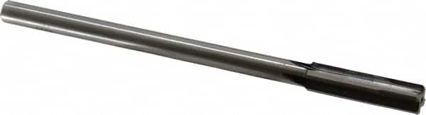 Made in USA - 0.455" Carbide-Tipped 4 Flute Chucking Reamer - Exact Tool & Supply