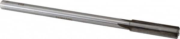 Made in USA - 0.458" Carbide-Tipped 4 Flute Chucking Reamer - Exact Tool & Supply
