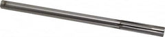 Made in USA - 0.478" Carbide-Tipped 6 Flute Chucking Reamer - Exact Tool & Supply
