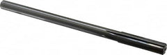 Made in USA - 0.489" Carbide-Tipped 6 Flute Chucking Reamer - Exact Tool & Supply