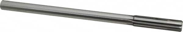 Made in USA - 0.492" Carbide-Tipped 6 Flute Chucking Reamer - Exact Tool & Supply
