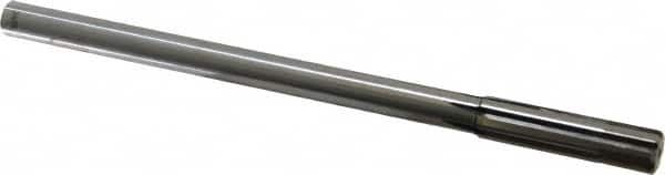 Made in USA - 0.496" Carbide-Tipped 6 Flute Chucking Reamer - Exact Tool & Supply