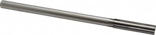 Made in USA - 0.497" Carbide-Tipped 6 Flute Chucking Reamer - Exact Tool & Supply